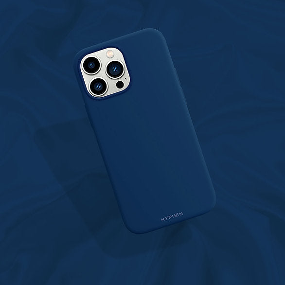 HYPHEN Grip Holder Case - Blue - iPhone 14 Plus - 6.7