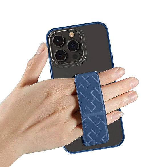 HYPHEN Grip Holder Case - Blue -  iPhone 14 Pro Max- 6.7