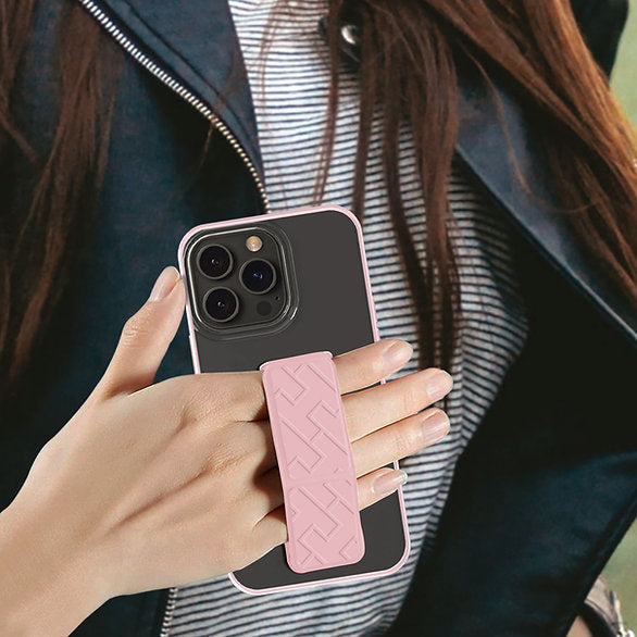 HYPHEN Grip Holder Case - Pink - iPhone 14 Pro Max- 6.7