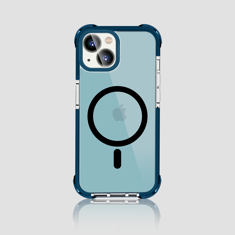 Gripp EVO MagSafe Case for Apple iPhone 14 Plus (6.7) - Dark Blue (Blue Back)