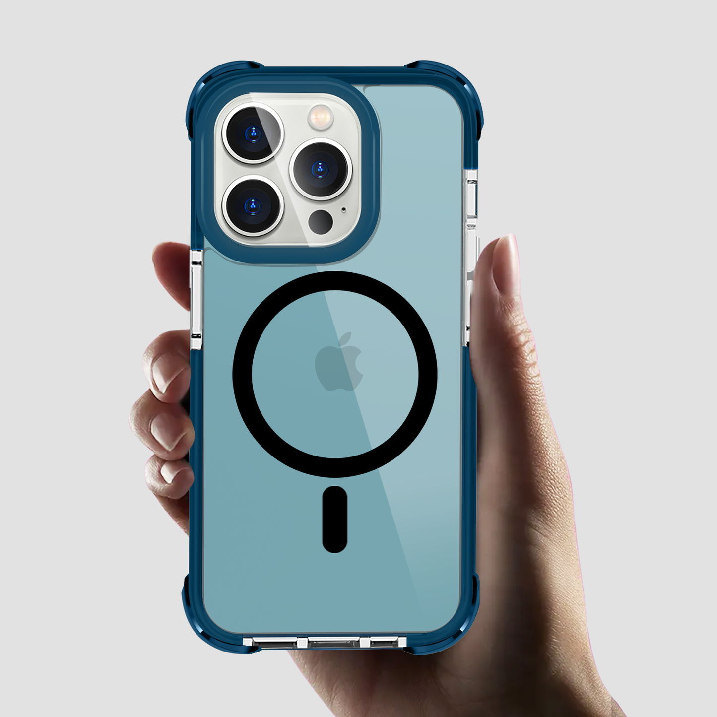 Gripp EVO MagSafe Case for iPhone 14 Pro Max (6.7) - Dark Blue (Blue Back)