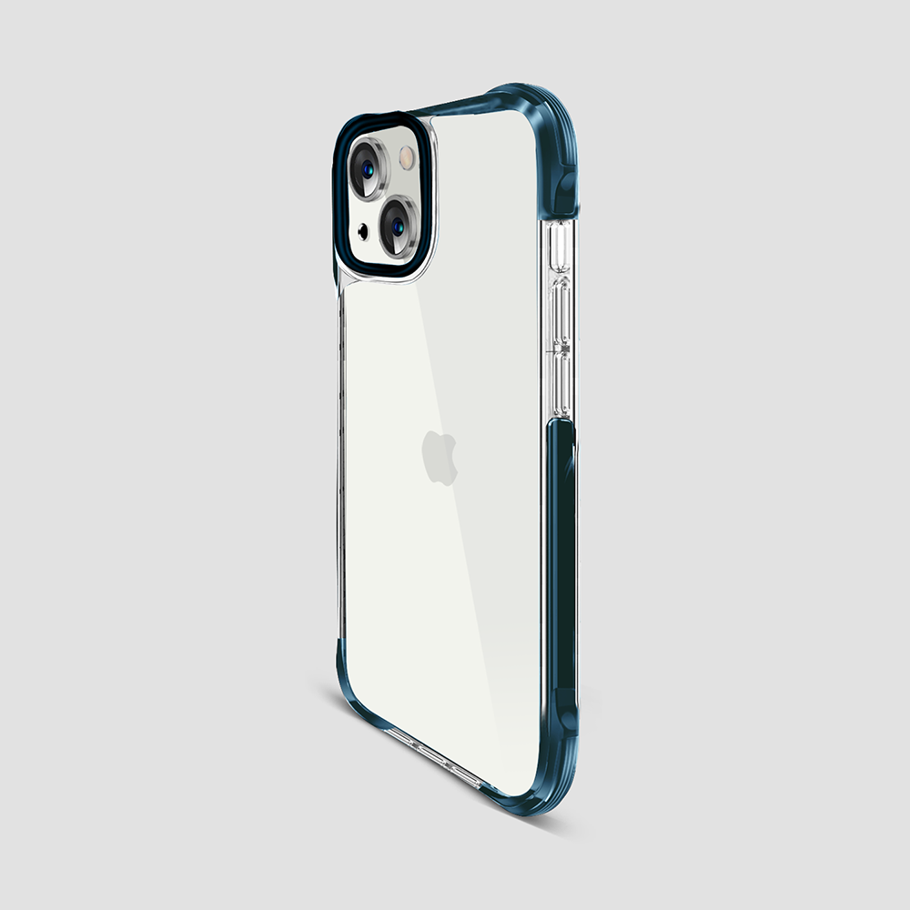 GRIPP EVO Case for iPhone 14 Plus (6.7)  - Blue (Transparent Back)