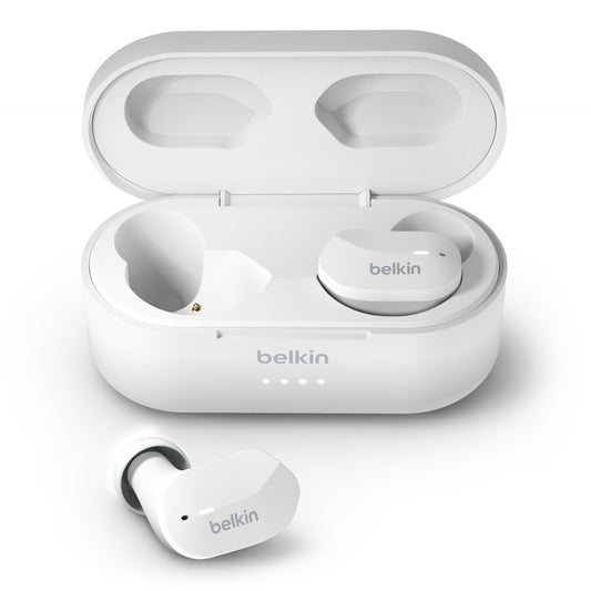 Belkin True wireless headphones - White