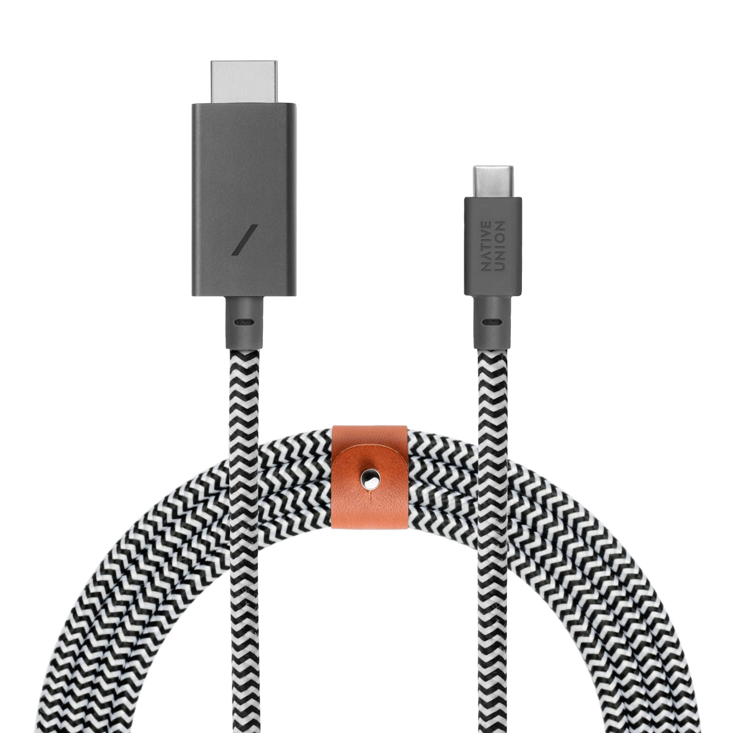 NATIVE UNION Belt Cable C-HDMI - Zebra (3 m)