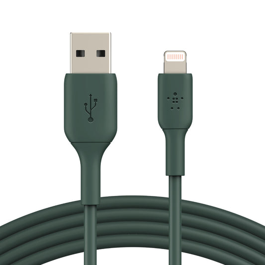 Belkin PVC A-LTG 1M - Lightning Cable - Midnight Green