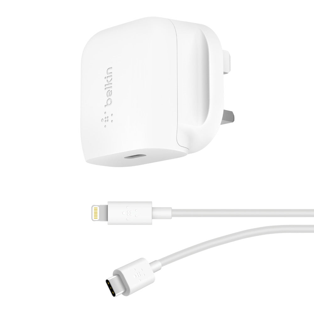 Belkin BOOST CHARGE USB-C 18W Wall Charger Adapter- White