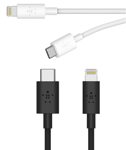Belkin USB-C to Lightning Cable (1.2 m) - White