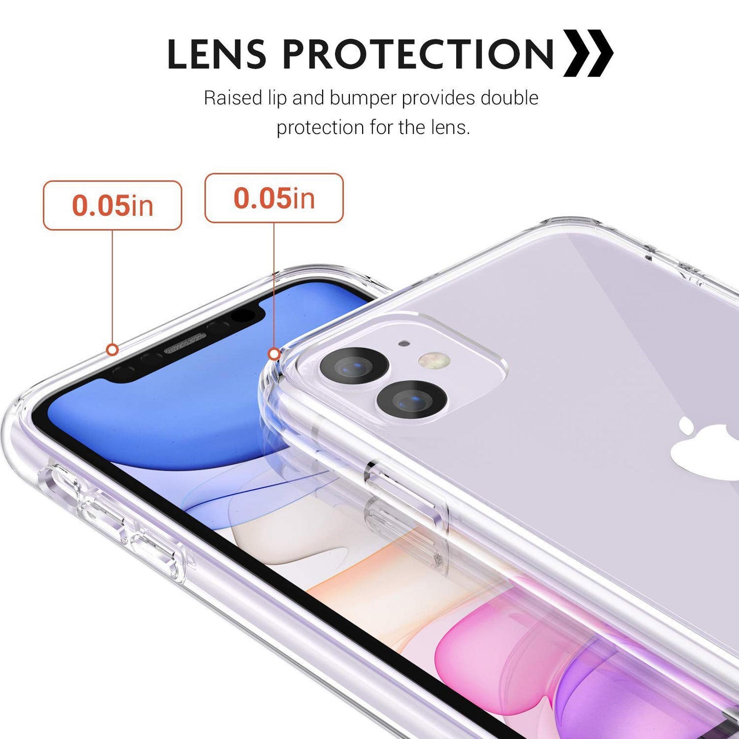 GRIPP Clear Case for iPhone 11 - Transparent