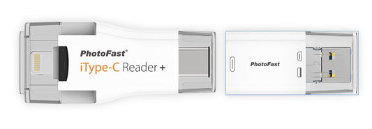 PhotoFast iType-C Reader iOS microSD Card Reader - White
