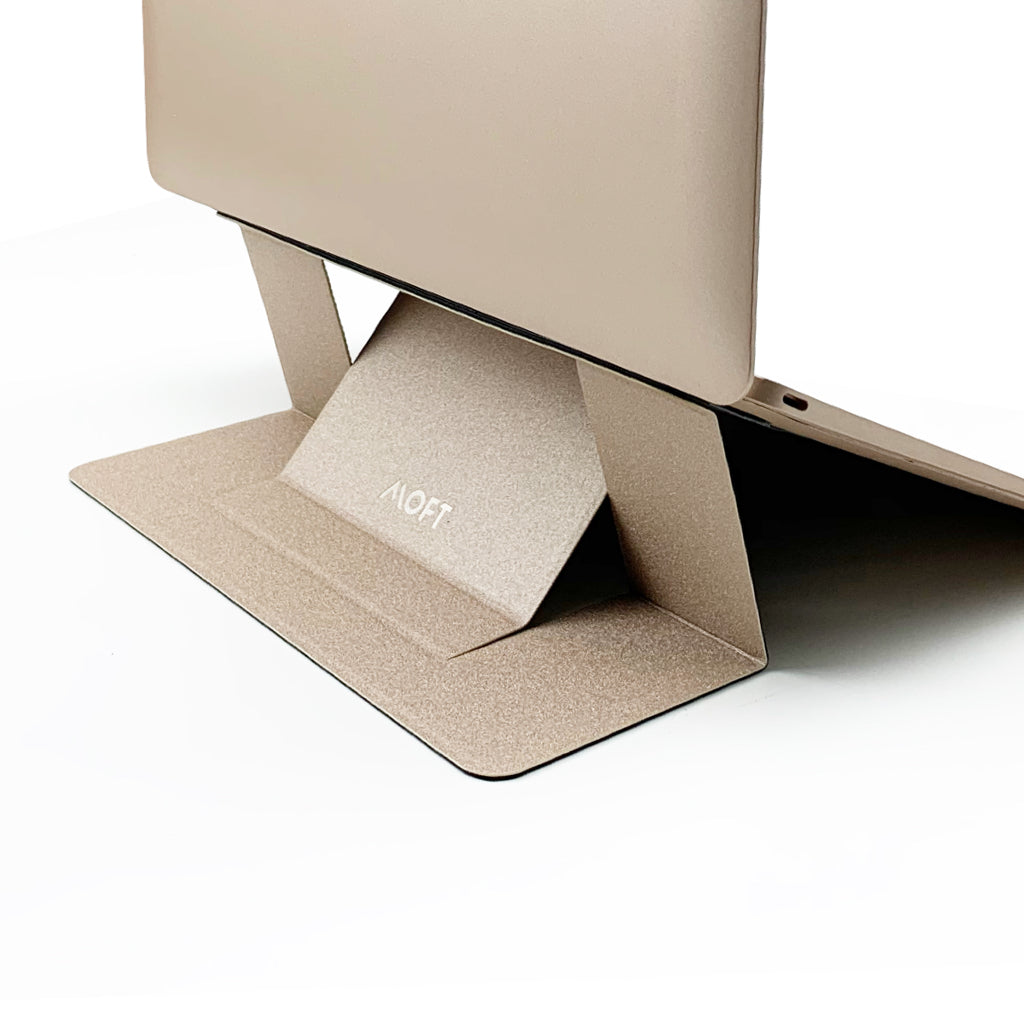MOFT logo debossed only - This stand fits up to 15.6 laptops