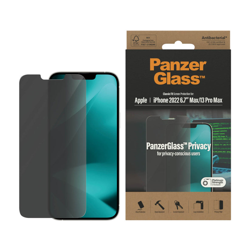 PanzerGlass‚Ѣ Classic Fit Privacy Screen Protector for iPhone 14 Plus, iPhone 13 Pro Max Get best offers for PanzerGlass‚Ѣ Classic Fit Privacy Screen Protector for iPhone 14 Plus, iPhone 13 Pro Max