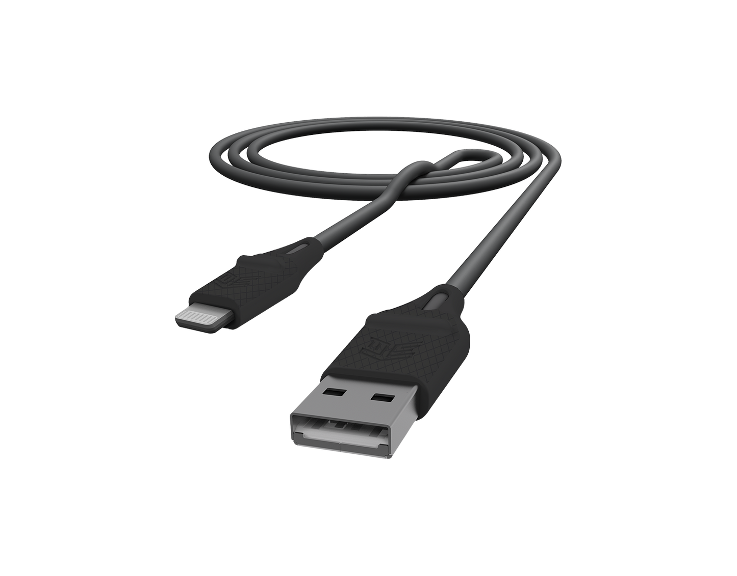 STM Dux cable USB-A to Lightning (1.5m) - grey